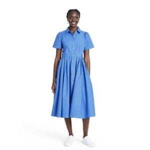 Alexis for Target Blue Shirt Dress S